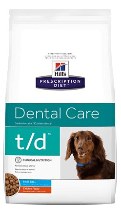 Hills Prescription Diet Dental Care Chicken Flavor Small Bites Dry Dog Food