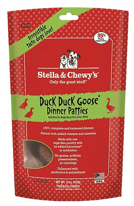 stella-chewys-duck-duck-goose-dinner-patties-freeze-dried-dog-food