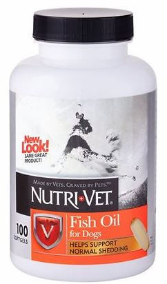 Nutri-Vet Fish Oil Dog Softgels