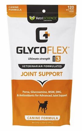 VetriScience GlycoFlex Stage III Ultimate Strength Joint Support Bite-Sized Dog Chews