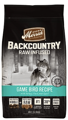 Merrick Backcountry Game Bird Recipe
