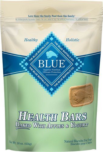 Blue Buffalo Health Bars Baked with Apples & Yogurt Dog Treats