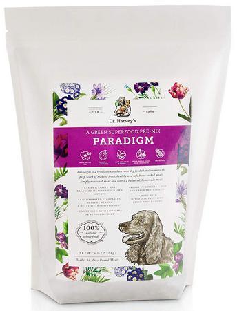Dr. Harvey\'s Paradigm Green Superfood Dog Food, Human Grade Dehydrated Base Mix for Dogs, Low Carb or Ketogenic Diet
