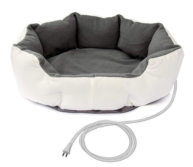where to buy a heated dog bed