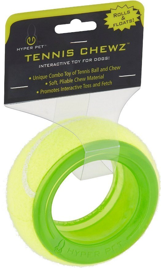hyper pet tennis ring dog chew toy review