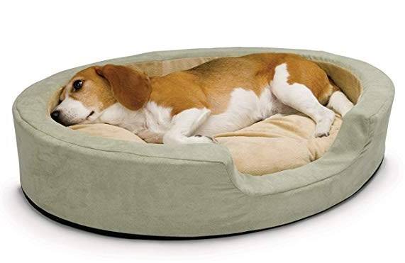 k and h thermo snuggly sleeper dog bed