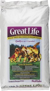 Great Life Grain Free Buffalo Recipe