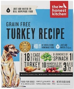 Honest Kitchen Grain Free Turkey Recipe