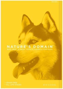 Nature’s Domain Beef Meal & Sweet Potato Formula for Dogs