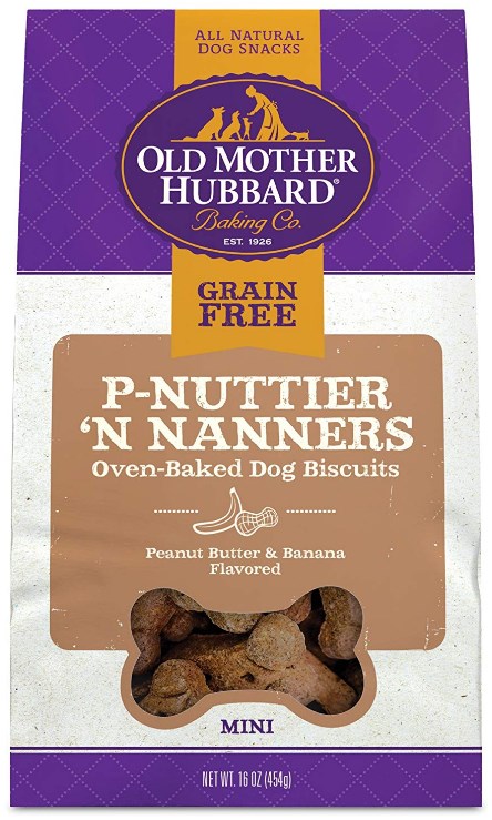 Mini P-Nuttier 'N Nanners Biscuits Baked Dog Treats
