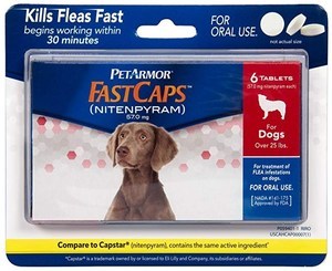PetArmor FastCaps Oral Flea Tablets