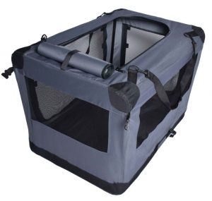 arf pets dog soft crate with a dog