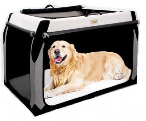 doggoods foldable travel kennel and soft crate for car camping