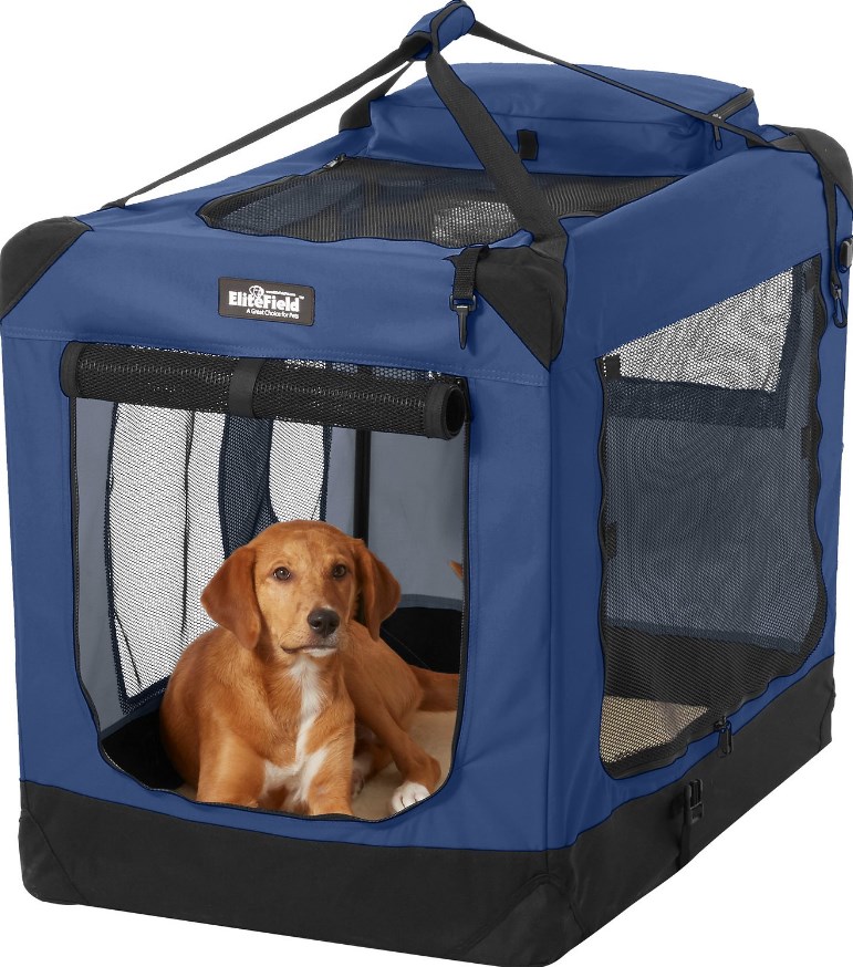 Elite Field 3-Door Soft Dog Crate