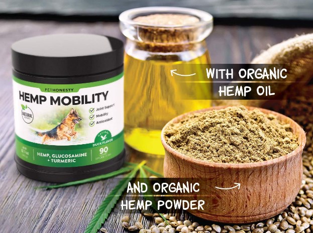 pethonesty hemp hip and joint supplement ingredients