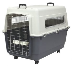 sportpet designs plastic kennels with casters