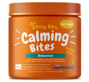 zesty paws calming bites for dogs