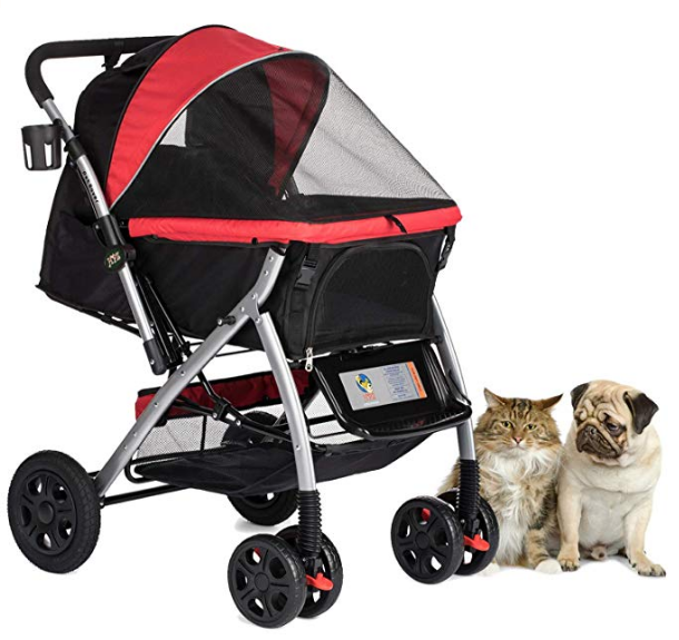 HPZ Pet Rover Premium Heavy Duty Pet Stroller