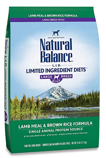Natural Balance L.I.D. Limited Ingredient Diets Lamb Meal & Brown Rice Dry Dog Formula