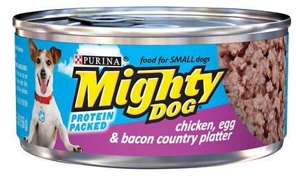 Mighty Dog Chicken, Egg, & Bacon Country Platter