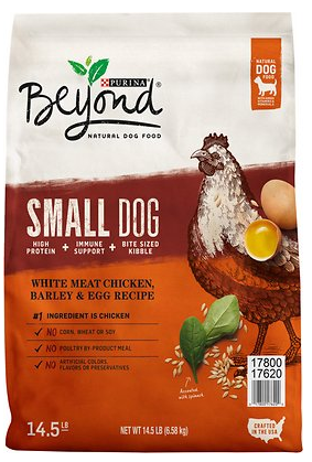Beyond Small Dog Chicken, Barley & Egg