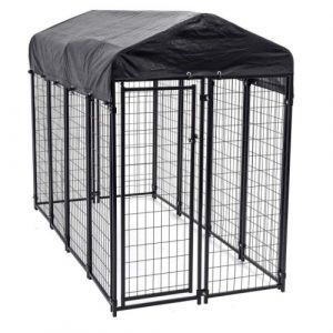 lucky dog uptown welded wire kennel