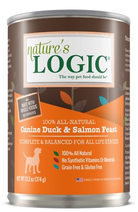 Nature\'s Logic Canned Food Duck & Salmon