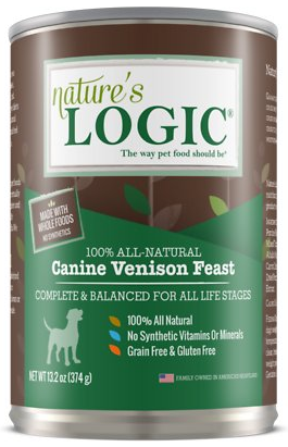 Nature\'s Logic Canned Food Venison