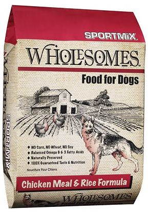 Chicken Meal and Rice Formula Dry Dog Food