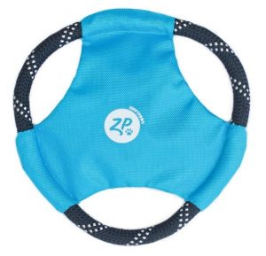 ZippyPaws - Rope Gliderz Durable Outdoor Dog Toy Flying Disc