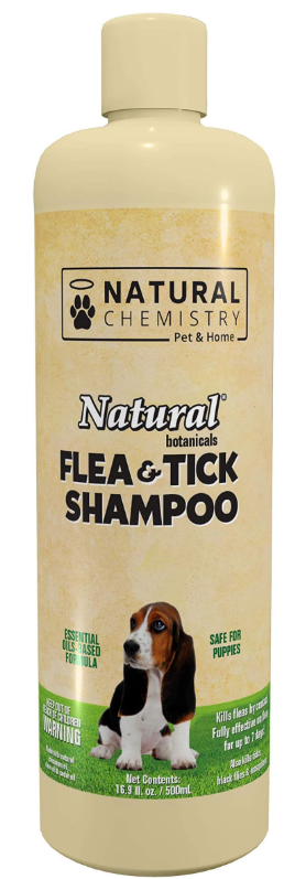 Natural Flea and Tick Shampoo for Dogs