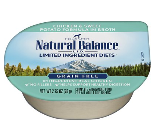 Natural Balance L.I.D. Limited Ingredient Diets Chicken & Sweet Potato