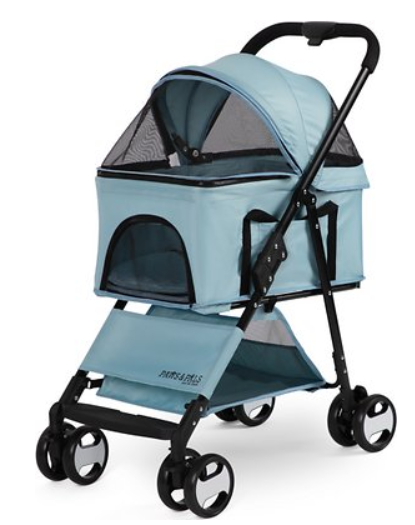 Paws & Pals 2-in-1 Detachable Dog & Cat Stroller
