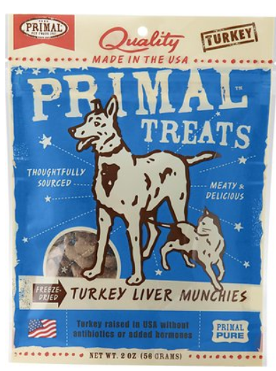 Primal Turkey Liver Munchies