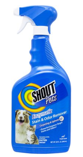 Shout Pets Enzymatic Stain