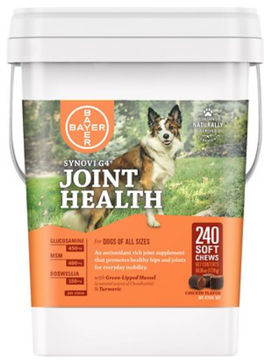 Synovi G4 Joint Health Soft Chews for Dogs