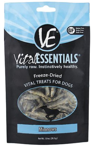 Vital Essentials Minnows Freeze-Dried Raw Dog Treats