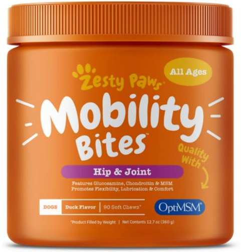 Zesty Paws Mobility Bites Hip & Joint Support