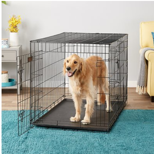 EliteField 3-Door Collapsible Wire Dog Crate