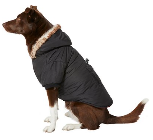 Frisco Cinching Dog & Cat Parka with Sleeves