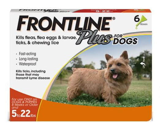 Frontline Plus Flea & Tick Small Breed
