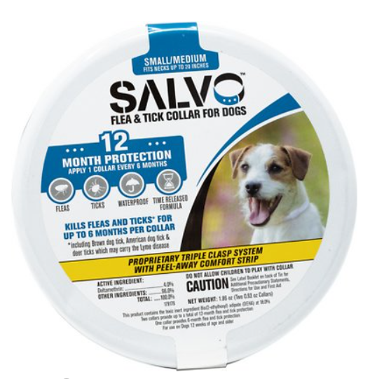 Salvo Flea & Tick Collar for Small Dogs