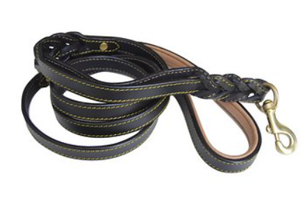 Soft Touch Collars Leather Braided